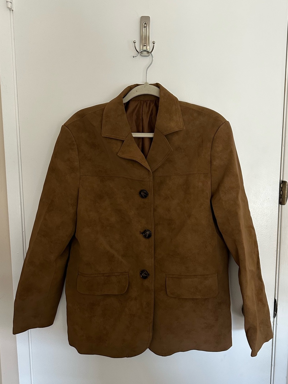 Women's Brown Suede Jacket